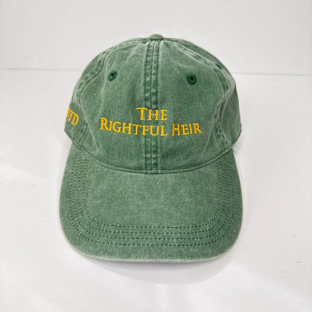 House of the Dragon HOTD The Rightful Heir Team Green Hat Cap Authentic Pigment